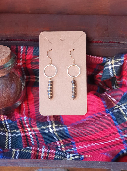 Boucles d'oreilles Douceur de vivre en bronzite - Légendes & Lattes